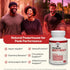 Premium Organic Beet Root Capsules - Nitric Oxide Supplement for Heart Health, Circulation, Stamina - Non-GMO - 60 Vegan