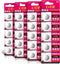 LiCB CR 2016 Battery - CR2016 Lithium Batteries, 3 Volt Coin & Button Cell (20 Pack)