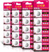 LiCB CR 2016 Battery - CR2016 Lithium Batteries, 3 Volt Coin & Button Cell (20 Pack)
