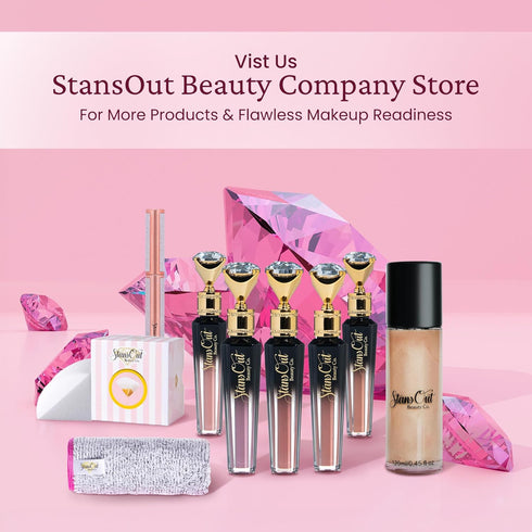 StansOut Memory Foam Makeup Sponge – No-Water-Needed Blender for Flawless Application