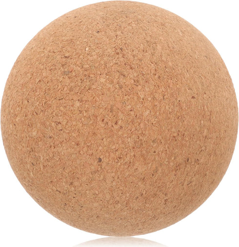 SHINYPASING Cork Massage Ball 6cm for Sore Muscle Relief, Neck and Back Massager,