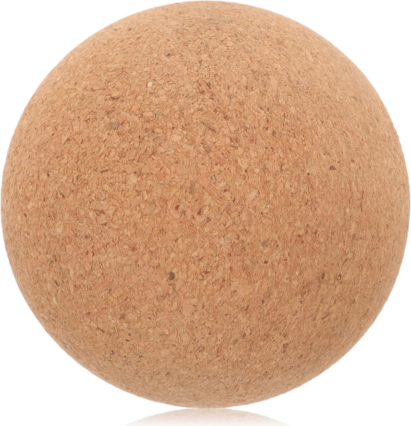 SHINYPASING Cork Massage Ball 6cm for Sore Muscle Relief, Neck and Back Massager,