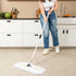 Commercial Dust Mop & Floor Sweeper, 24 in. Dust Mop for Hardwood Floors, Extendable Mop Handle, Cotton Reusable Dust
