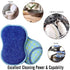 Microfiber Double Sided Scrub & Wipe Sponge Pad for Kitchen & Bath, Reusable Machine Washable (6pc)