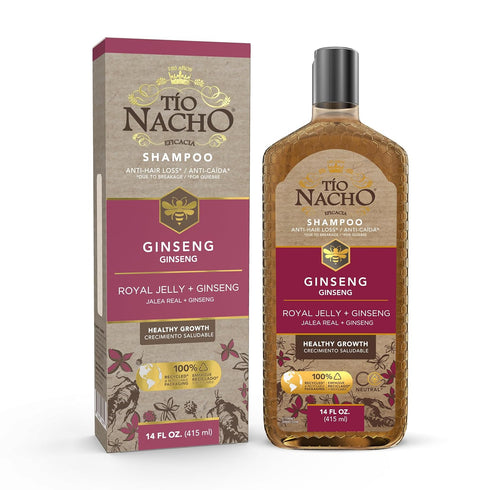Tio Nacho Shampoo with Ginseng - 14 Fluid Ounces Strengthening Hair Care