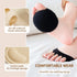 4 Pairs Metatarsal Pads, Honeycomb Fabric Ball of Foot Cushions for Women High Heels, Invisible Soft Toe Pads for Pain
