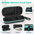 24 PCS Electrode Replacement Pads for TENS Unit & Portable Hard EVA Travel Case, Protective TENS Accessories Carrying