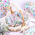 Whaline 100 Sheets Floral Tissue Paper, 13.7 x 19.6 Inch Watercolor Flower Gift Wrapping for Spring Weddings