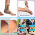 farmer's craft Ankle Brace Support Sleeve & Moisturizing Treatment for Cracked Heel, Adjustable Neoprene Socks (Medium)