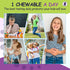 Kids Probiotic Supplement, Daily Support for Gut, Immune, Brain & Whole Body Health, 15 Strains, 5 Billion CFU, 30