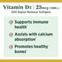 Nature's Bounty Vitamin D3 1000 IU Softgels - 350 Count