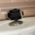 Do Not Flush Rules Bathroom Signs,RAMIEYOO Designer Sign For Septic Systme,Please Flush Only Toilet Paper,Great for Home,Business or RV,Cabin (Black A) by RAMIEYOO