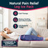 Magic Gel Leg Ice Pack - Professional Cold Therapy Wrap - Full Leg Ice Pack for Shins, Hamstrings, and Legs