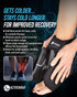 Pack 2 Activewrap Ankle Ice Wrap - Includes Reusable Ultra Flex Gel Ice Pads for Hot & Cold Compression for Foot, Heel