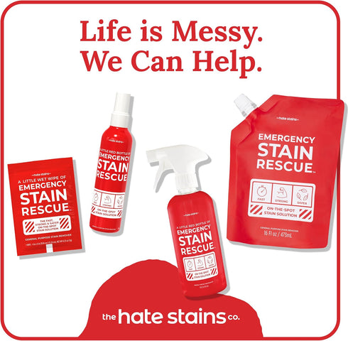 Emergency Stain Rescue Remover Spray, 4oz Laundry Stain Remover for Clothes and Upholstery