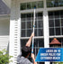 16" Performance Window & Glass Cleaning Squeegee with Replacement Rubber, Heavy Duty Streak-Free Cleaning Supplies