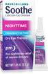 Soothe Bausch + Lomb Lubricant Nighttime Dry Eye Ointment, 0.12 Ounce (Pack of