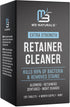 Retainer Cleanser Tablets - Invisalign Cleaner, FSA HSA Approved, Remove Odors, Discoloration, 4 Month Supply