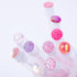 i-Laesh 20 Pcs Lash Brush Eyelash Brushes, Spoolies Cleaning Mascara Wands, Disposable Makeup Tool Set, Pink Mix