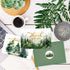 KTHONIOMANTE 24 Pack 6 7.9x5.9 Inches Green Forest Thank You Cards with Envelopes & Stickers - Watercolor Nature Blank