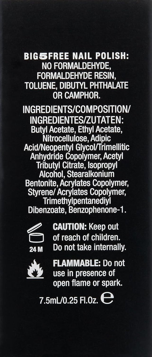 ZOYA Nail Polish, Raven, 0.5 fl. oz.