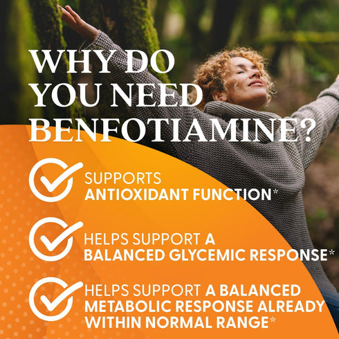 Doctors BEST Benfotiamine 150, 120 Veggie Caps, Supports Glycemic Balance, Non-GMO, Vegan