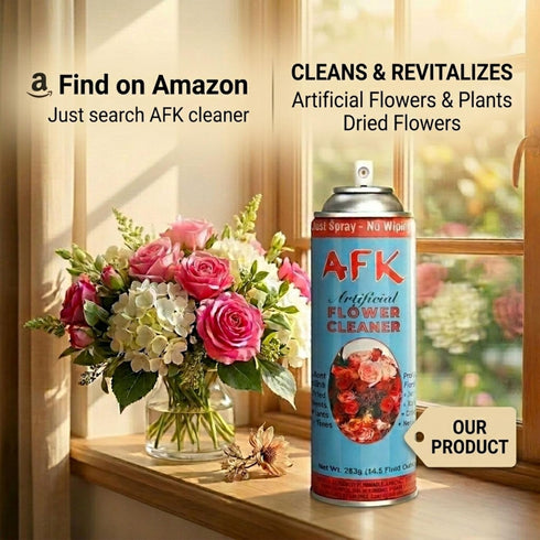 Larksilk Silk Flower Cleaner Spray for Artificial Plant & Flowers - Dust Remover Aerosol Spray for Fake Plants,Leaves