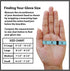 Moisturizing Eczema 100% Premium Cotton Gloves, Large, White, Cara, 1 Pair