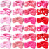WILLBOND 24 Pack Spa Headband Bow Hair Band - Adjustable Skincare Headbands for Women, Cute Pattern