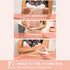 Wax Strips for Hair Removal - Vegan & Cruelty-Free Wax Strips with Coconut & Rosehip Oils, 40 Count