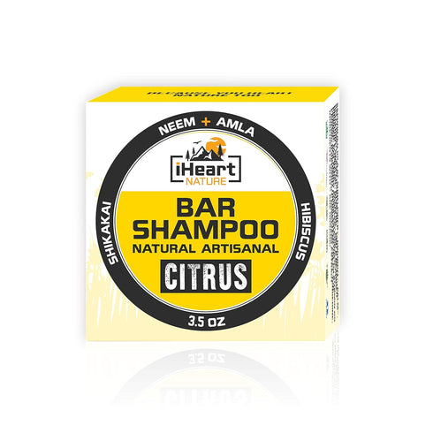 Organic Shampoo Bar with Neem Amla Shikakai Hibiscus, Made in USA, Natural Herbal Clarifying Surfactant Free, Ayurvedic