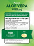 Nature's Truth Aloe Vera Softgels | 5000mg | 100 Count | Non-GMO and Gluten Free Supplement