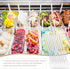 200 Pieces 7.09 Inch Long Clear Plastic Ice Cream Spoons, Disposable Utensils for Sundaes and Milkshakes