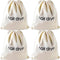RONYOUNG 4PCS Hair Dryer Bags, Drawstring Storage Organizer Travel Bag for Hairdryer