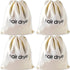 RONYOUNG 4PCS Hair Dryer Bags, Drawstring Storage Organizer Travel Bag for Hairdryer