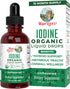 MaryRuth Organics Potassium Iodide - 1 Fl Oz, Iodine Drops, USDA Organic, Vegan, 1 Year Supply
