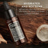 Malbec Club Pre Shave and After Shave Oil for Men, 25ml Hydrating Scented Grooming Oil & Softener No Rinse Conditioner