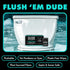 Packs 6 Packs 8 (48 Count) DUDE Wipes Mint Chill Pocket - Travel Wipes - of - On-The-Go Adult Flushable Wipes - Infused