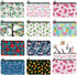 Reginary 20 Pieces Cosmetic Bag - Roomy Makeup Organizer with Zipper Toiletry Pouch for Travel, 7 x 4.3 Inches