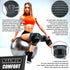 NEENCA Knee Braces for Pain Relief - 2 Pack Compression Sleeves with Adjustable Straps for Sports and Joint Pain