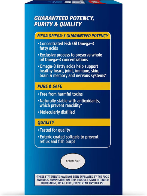 21st Century Alaska Wild Fish Oil Softgels, 90 Count
