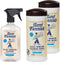 Aunt Fannie's Glass & Window Cleaning Bundle, Vinegar Spray and Wipes, Natural