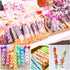 200 Pcs Thickened Pretzel Rod Bags, 2x10 Inches Self Sealing Cellophane Bags for Chocolate, Candies, Cookies