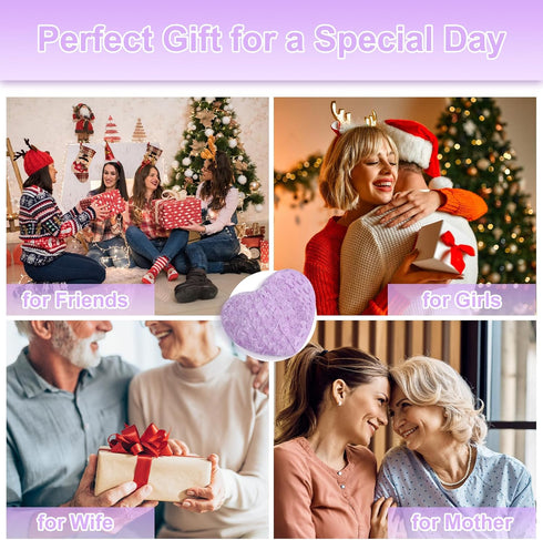 Pack, Atsuwell Microwavable Heating Pad, Warm Compress Moist Heating Scented Lavender Throw Pillow and Flaxseed Fluffy