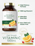 Carlyle Vitamin C 1000mg, 300 Vegetarian Caplets, High Strength Formula with Wild Rose HIPS, Non-GMO, Gluten Free