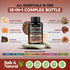 Mushroom Supplement - Organic Lion's Mane, Turkey Tail, Chaga, and More - 60 Capsules, 12-in-1 Complex