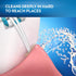 Oral-B Electric Toothbrush Replacement Head, Ortho, 1 Count (Pack of 1), White, for Braces
