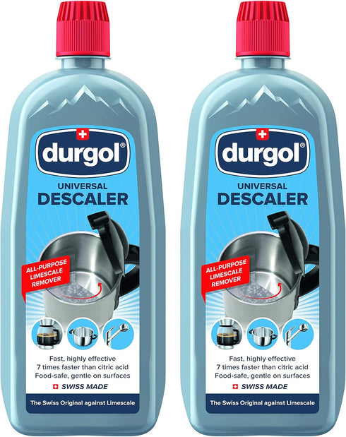 Durgol Universal Multi-Purpose Descaler and Decalcifier, 16.9 Fluid Ounces, Pack of 2 for Household Items