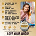 Daddy Van's All Natural Beeswax Furniture Polish, Unscented, Food-Safe Wood Wax for Furniture, Non-Toxic, Conditioning