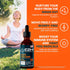 E2H Liquid Turmeric Curcumin for Better Absorption - Natural Joint Support - Turmeric Root Extract with Black Pepper